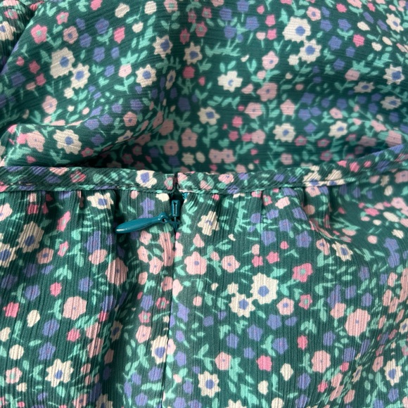 Flutter Sleeve Floral Print Midi Dress by J. Crew  Perfect for Spring Feminine - Picture 10 of 10